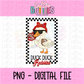 Duck Duck Redskins PNG - Girls Redskins design - Digital Download - mascot