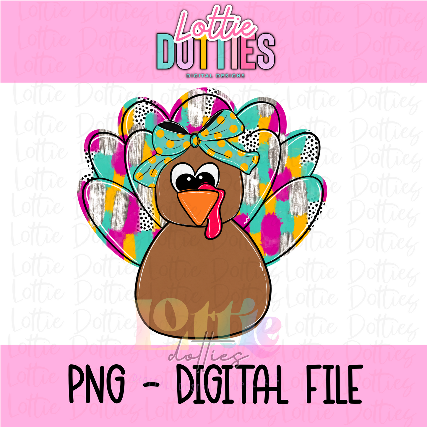 Turkey Png - thanksgiving Sublimation Design- Digital Download