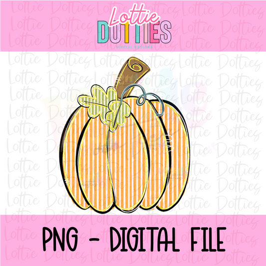 Pumpkin PNG - Halloween Sublimation Design - Digital Download