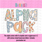 Thankful Alpha - Fall Alphabet - Alpha Pack - Alphabet Clipart - Instant Download  - Alpha Pack