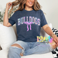 Bulldogs PNG - Digital Download - Bulldogs Sublimation Design - coquette bow bulldogs design