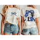 Devils PNG - Royal Black and White Bow Sublimation design -   Digital Download