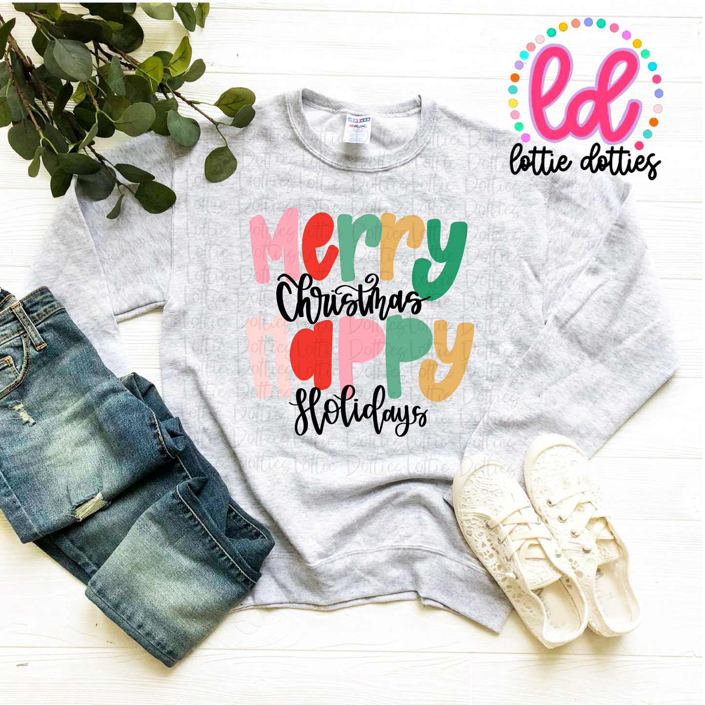 Merry Christmas Happy Holidays Png | Merry Christmas|Happy Holidays | Christmas & Holiday Design | Digital Download