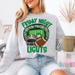 Friday Night Lights PNG - School Spirit Design- Digital Download - Green
