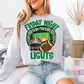 Friday Night Lights PNG - School Spirit Design- Digital Download - Green and Gold