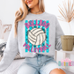 Volleyball PNG - Volleyball Design - Digital Download - Bulldog Volleyball