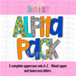 Gray Camo Poppy Alpha PNG - Alpha Set Sublimation- Digital Download