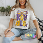 Royals PNG - Royals Purple and Gold bow design - Digital Download - coquette design