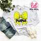Tennis Mama Bow - Tennis Bow PNG - Bow Design Sublimation - Digital Download