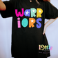 Warriors Png - warriors Sublimation- Digital Download - colorful doodle mascot