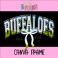 Buffaloes Canva Frame - Canva Frames - Digital Download