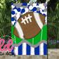 Football Flag PNG - Flag Sublimation - Digital Download -Blue White and Gray