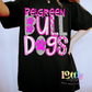 Bulldogs Pink PNG - Bulldogs sublimation design - Digital Download