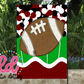 Football Flag PNG - Flag Sublimation - Digital Download -Burgundy and Black