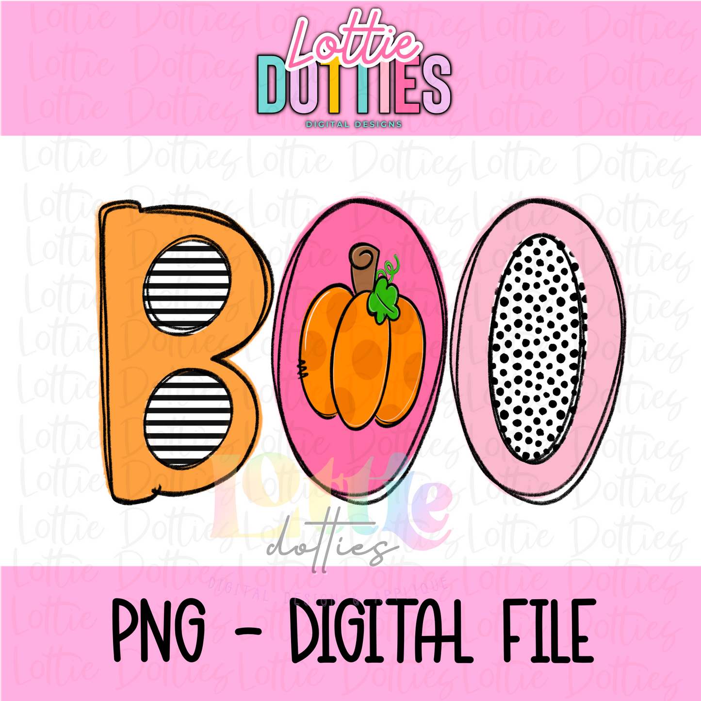 Boo PNG - Halloween - Sublimation - Digital Download