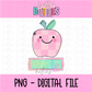 Apple Box PNG - Apple Box - Sublimation - Digital Download