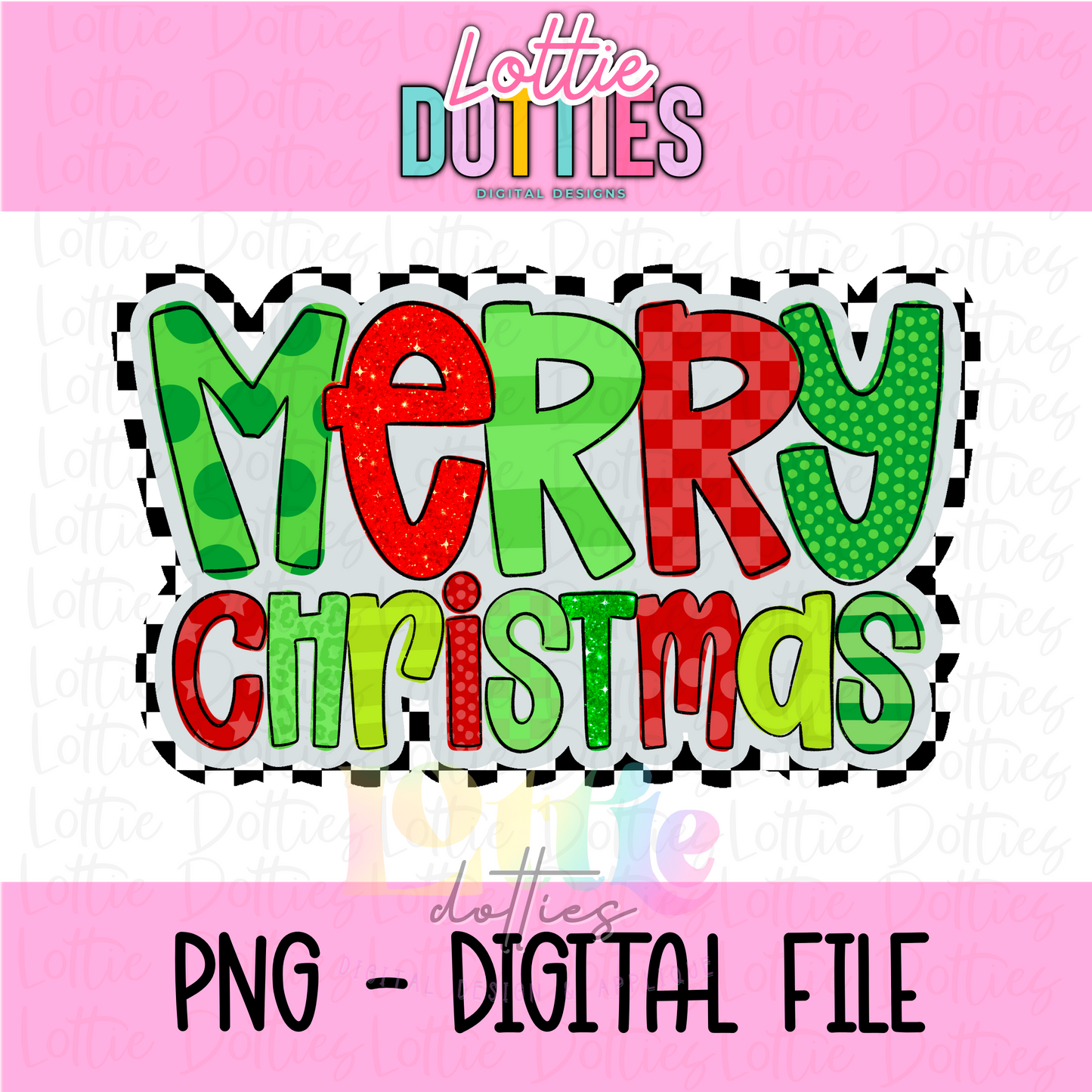 Merry Christmas - Christmas Png - Christmas Sublimation Design- Digital Download