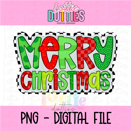 Merry Christmas - Christmas Png - Christmas Sublimation Design- Digital Download