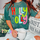 Holly Jolly - Christmas Png - Christmas Sublimation Design- Digital Download