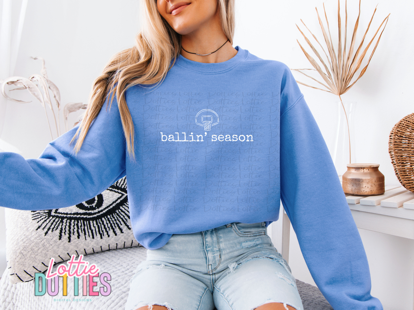 Ballin’ Season PNG | Basketball Design | Retro Sports Graphic | Basketball Mom Clipart | Game Day Design | Digital Download (Copy)