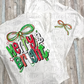 Merry & Bright Png - Merry and Bright - Christmas Sublimation Design - Digital Download