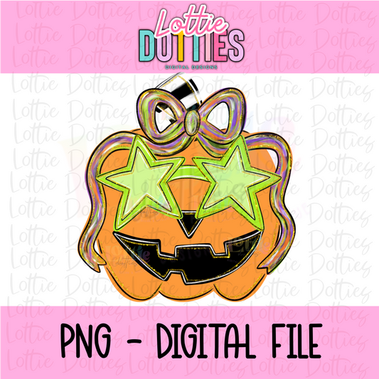 Jackie Png - Jack-o-lantern Png - Halloween Sublimation Design - Kids Halloween Design - Digital Download