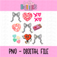 Valentines PNG - PNG Clipart - Instant Download -  Valentine’s Day PNG