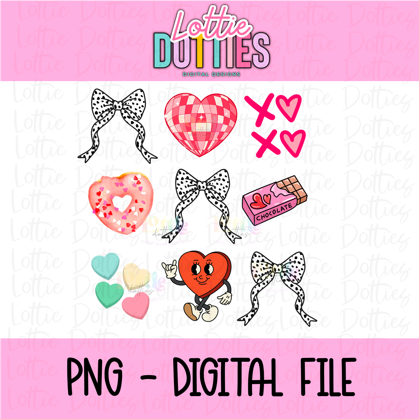 Valentines PNG - PNG Clipart - Instant Download -  Valentine’s Day PNG