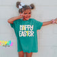 Easter Alphabet - Gold Foil Easter Poppy Alpha Pack - Alphabet Clipart - Instant Download