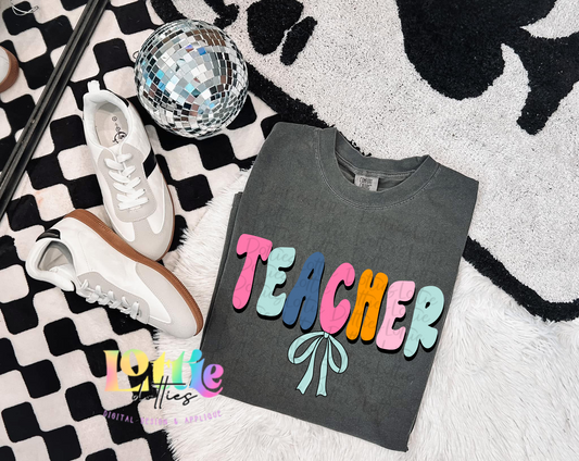 Teacher PNG - Teacher Sublimation - Digital Download