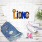 Lions PNG - Sublimation - Digital Design