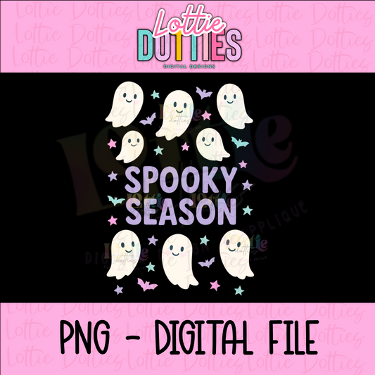 Spooky Season Png - Spooky Season - Halloween Sublimation Design - Digital Download