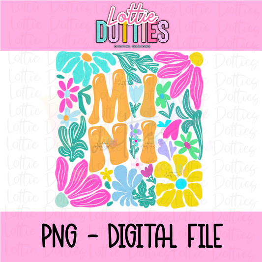 Mini PNG - Mini Design Png - Digital Download