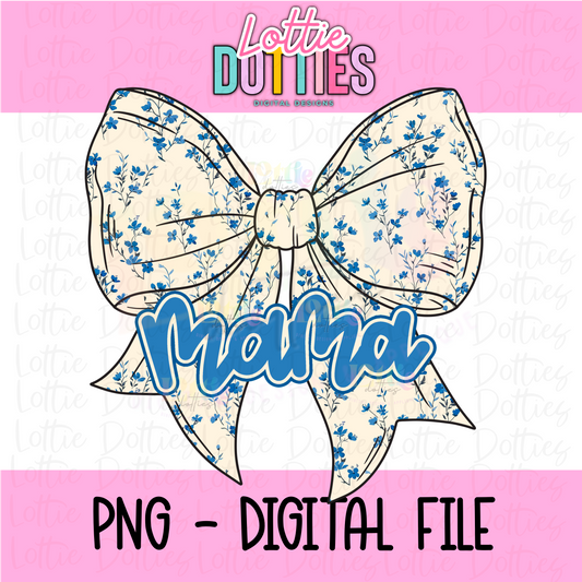 Mama Bow - Mama Bow PNG - Bow Design Sublimation - Digital Download