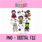 Witch PNG - Witch 5 Halloween Sublimation- Digital Download
