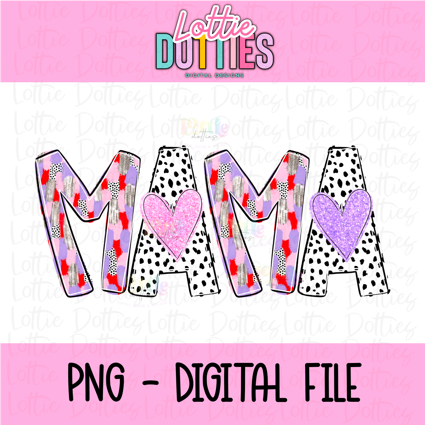 Mama PNG - Valentine's Day Sublimation - Valentines Design