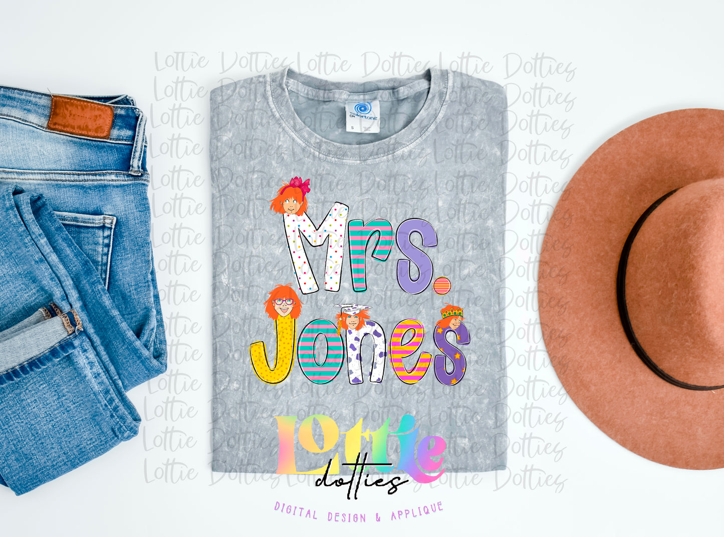 Junie B Alpha PNG - Alpha Set Sublimation- Digital Download