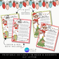 Elf Letter Bundle Printable Set, Hello & Goodbye Elf Poems, Rhyming Elf Notes for Kids, Arrival + Farewell Elf Letters, Holiday Elf Tradition