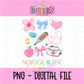 School Nurse PNG - Teacher Designs - Digital Download