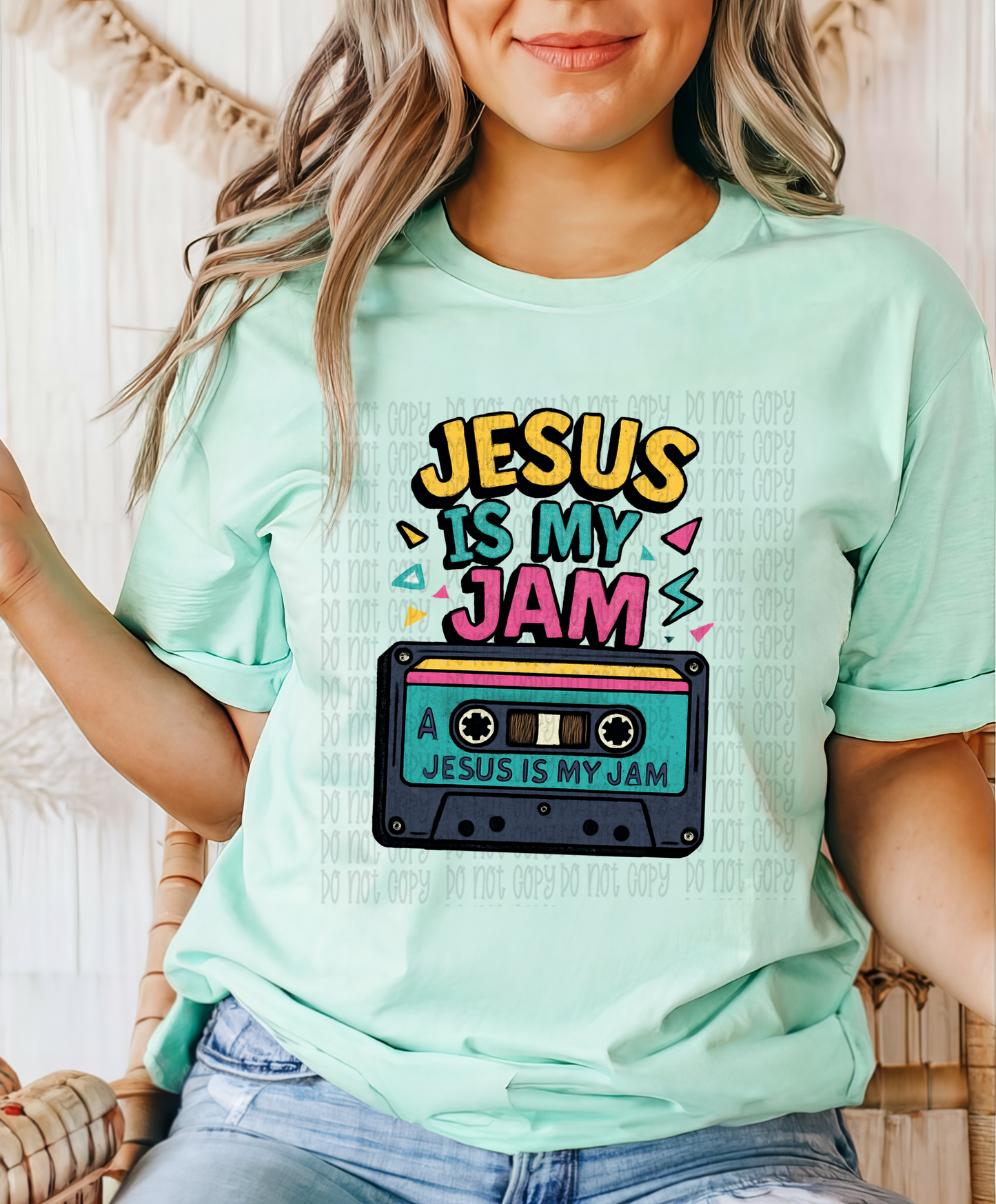 Jesus is My Jam PNG - Inspiration - Religious Sublimation Design - Digital Download