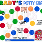 Farm Potty Chart Template - Farm