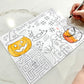 Halloween Activity Sheets - Printable| Printable Halloween Activity |Happy Halloween | Halloween Design | Digital Download