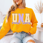 Purple and Gold Gingham Lace Spirit Alphabet | Spirit Alpha Pack | Digital Download | PNG (Copy)