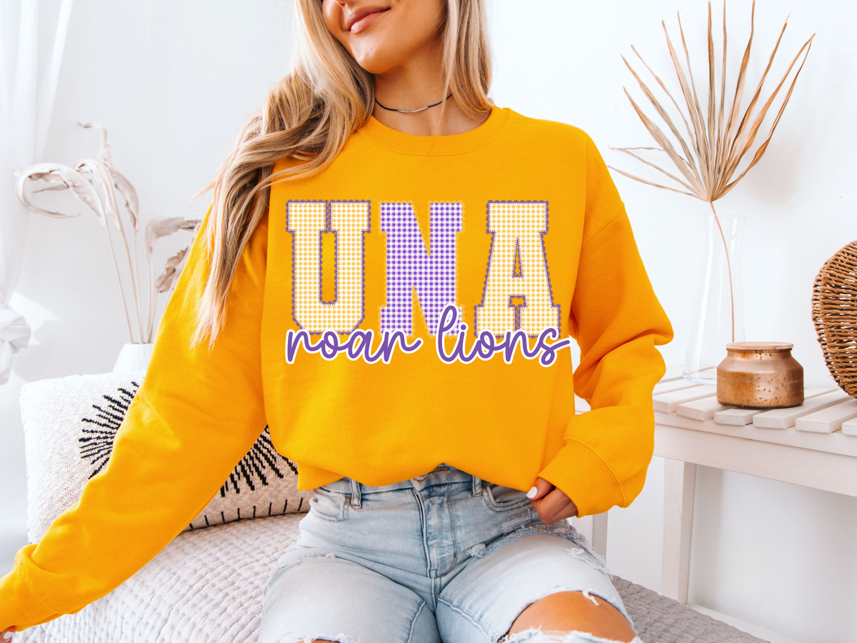Purple and Gold Gingham Lace Spirit Alphabet | Spirit Alpha Pack | Digital Download | PNG (Copy)