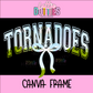 Tornadoes Canva Frame - Canva Frames - Digital Download