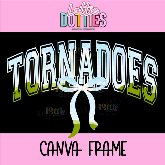 Tornadoes Canva Frame - Canva Frames - Digital Download