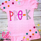 Pink and Orange Alphabet - Orange and Pink Alpha Pack - Alphabet Clipart - Instant Download - Alpha Pack