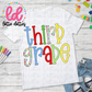 Third Grade PNG - Third Grade Sublimation - Digital Design