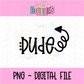 Dude PNG