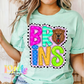 Bruins PNG - Bruins Sublimation design - Digital Download - Neon Mascot